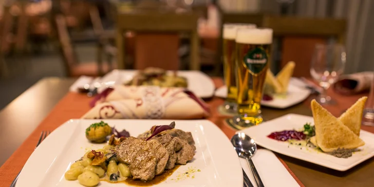 Romantická 2-chodová večera pre dvoch v KOŠICE Hotel ****