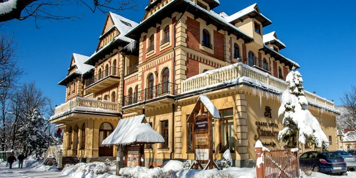 Jedinečný pobyt v Grand Hotel Stamary**** v Zakopanom