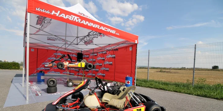 Adrenalín ako na F1: Jazda v profesionálnej motokáre na závodnom okruhu