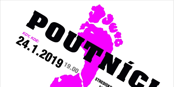 Vstupenka na koncert folkovej skupiny POUTNÍCI