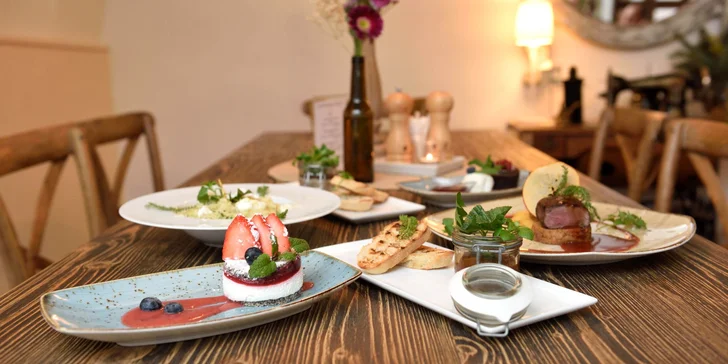 Vynikajúce 3-chodové menu spojené s degustáciou vín