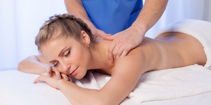 45 alebo 60 minútová klasická masáž častí tela podľa vášho výberu