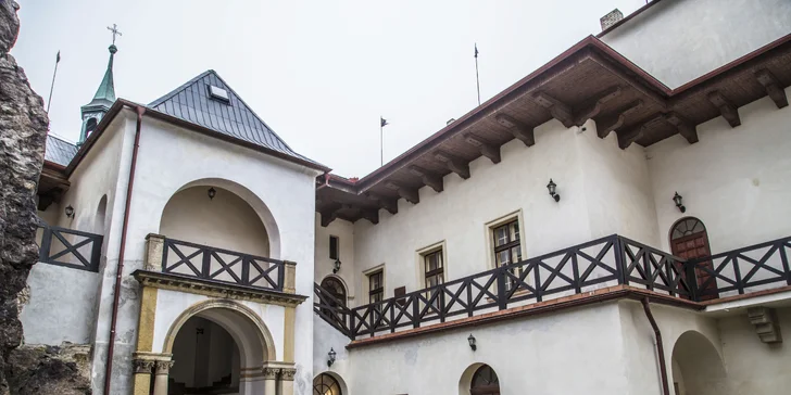 Rozprávková romantika v Chateau Zbiroh: wellness v historickom priestore a večera