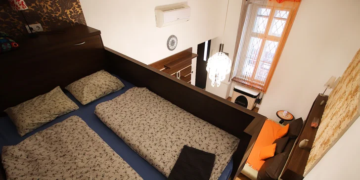 Ubytovanie priamo v centre Budapešti so vstupom do kúpeľov