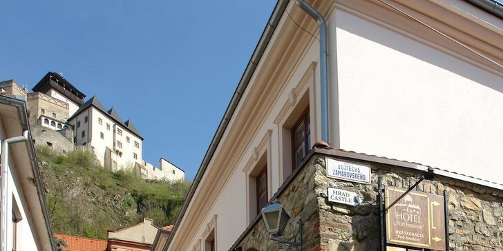 Romantický pobyt v historickom centre Trenčína