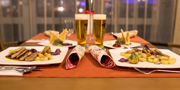 Romantická 2-chodová večera pre dvoch v KOŠICE Hotel ****