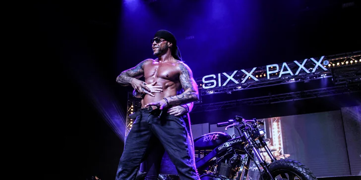Vstupenka na pánsky striptíz SIXX PAXX Menstrip Show Bratislava!