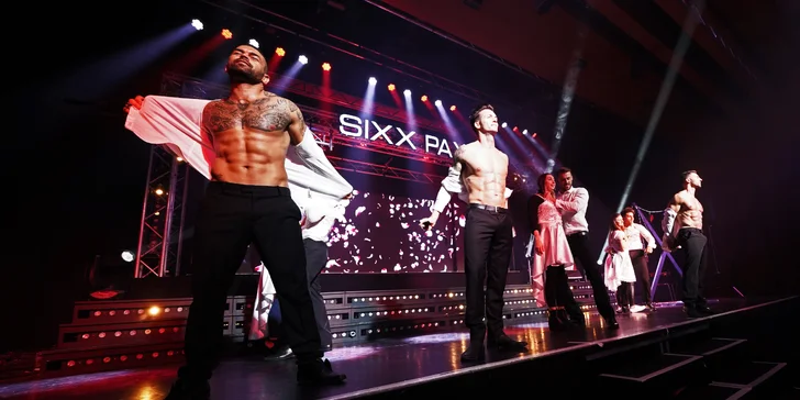 Vstupenka na pánsky striptíz SIXX PAXX Menstrip Show Bratislava!