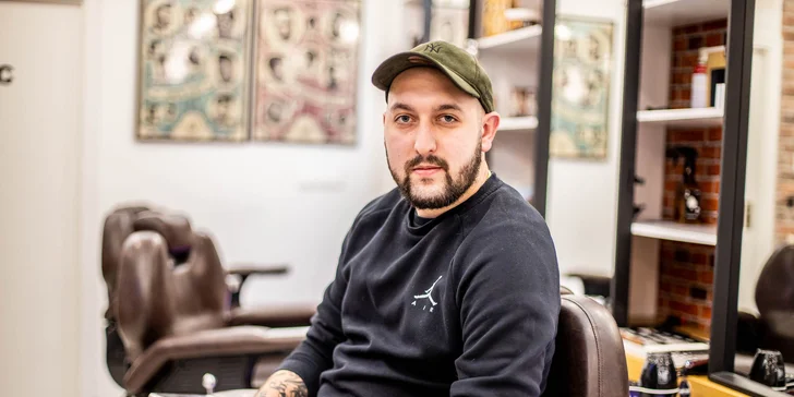 Štýlový strih, čistenie pleti a úprava brady v Barber family