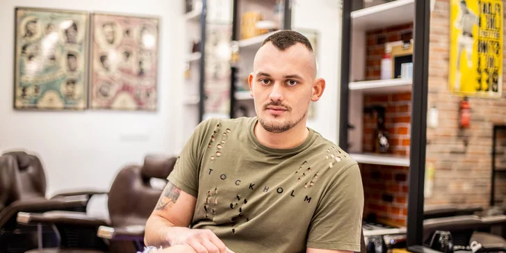 Štýlový strih, čistenie pleti a úprava brady v Barber family