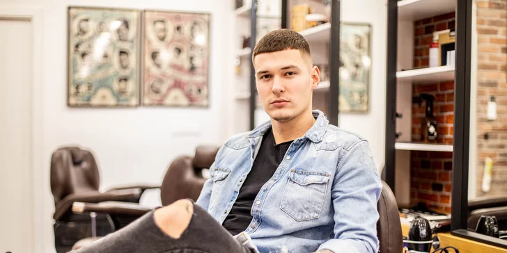 Štýlový strih, čistenie pleti a úprava brady v Barber family