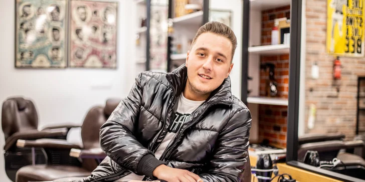 Štýlový strih, čistenie pleti a úprava brady v Barber family