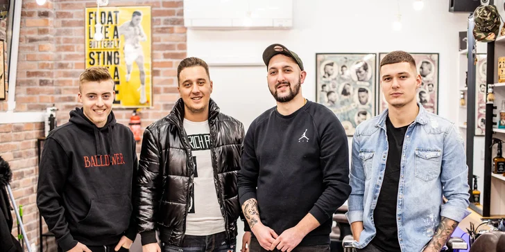 Štýlový strih, čistenie pleti a úprava brady v Barber family