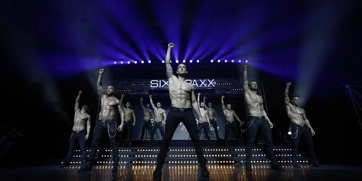 Vstupenka na pánsky striptíz SIXX PAXX Menstrip Show Bratislava!