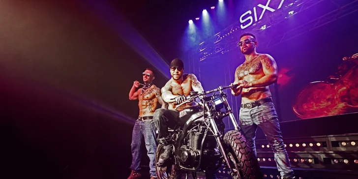 Vstupenka na pánsky striptíz SIXX PAXX Menstrip Show Bratislava!