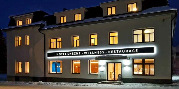 Aktívny pobyt na Vysočine s polpenziou a wellness