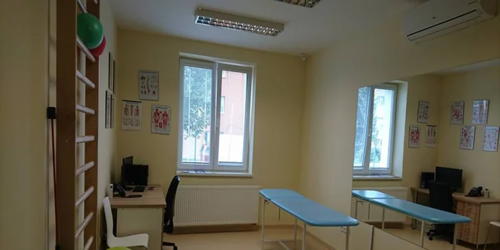 Individuálne fyzioterapeutické cvičenia a relaxačná masáž s fyzioterapeutom