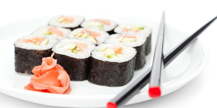 Sushi 38 kúskov s rozvozom až k vám domov