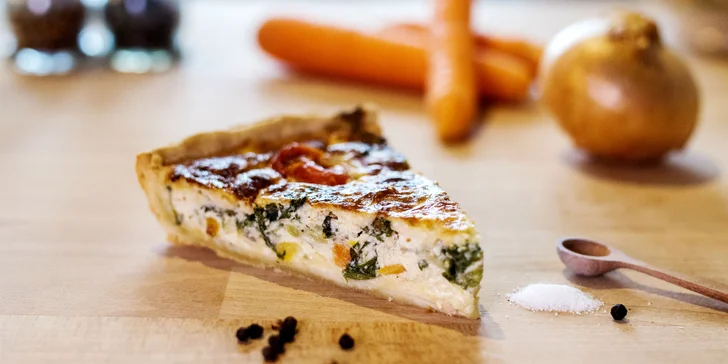 Ochutnajte tradičný francúzsky QUICHE