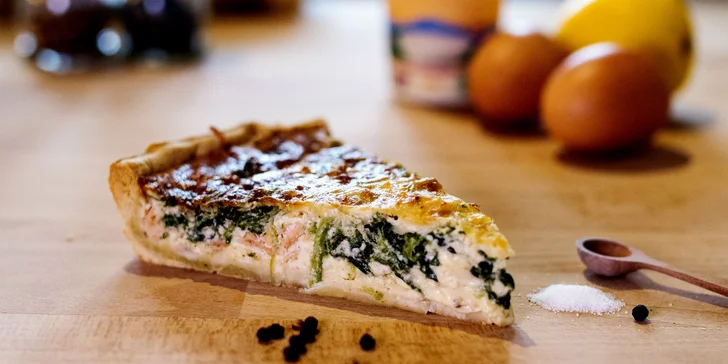 Ochutnajte tradičný francúzsky QUICHE