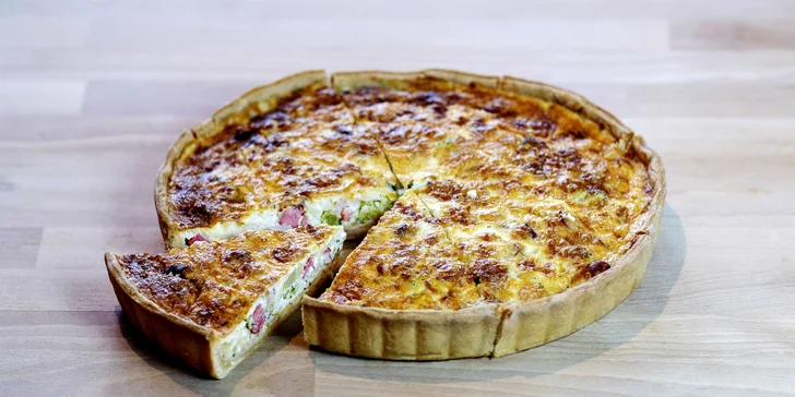 Ochutnajte tradičný francúzsky QUICHE