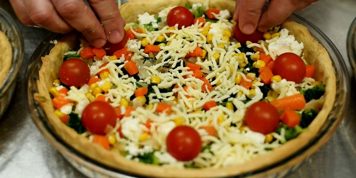 Ochutnajte tradičný francúzsky QUICHE