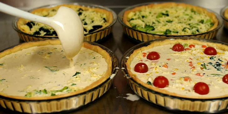Ochutnajte tradičný francúzsky QUICHE