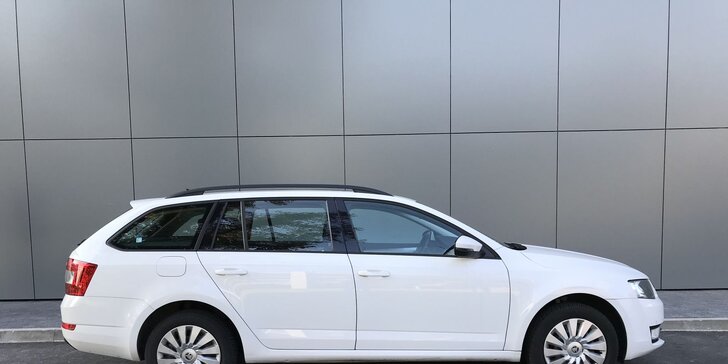 Požičajte si auto Škoda Octavia Combi - prenájom auta na 1 deň