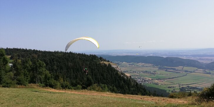 Zažite jedinečný tandem paragliding pre 1 alebo 2 osoby!