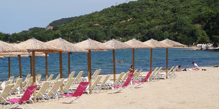 Pobyt v štúdiovom dome na polostrove Chalkidiki vrátane dopravy