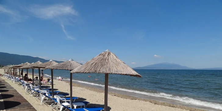 Pobyt v štúdiovom dome na polostrove Chalkidiki vrátane dopravy