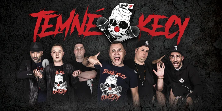 Temné Kecy - Zlatý VIP Lístok pre 2 osoby