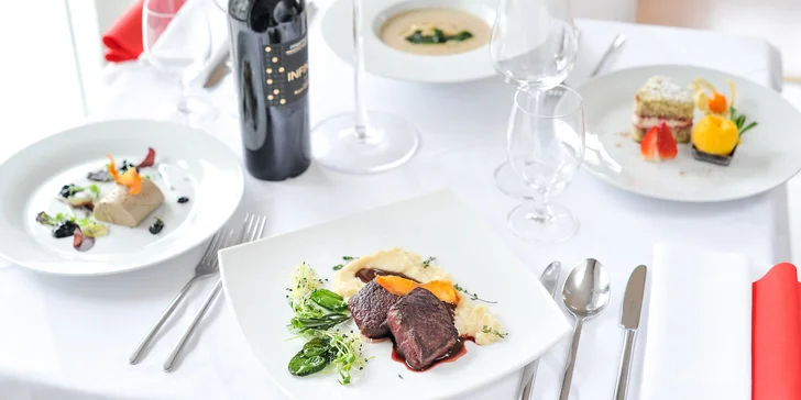 4-chodové kulinárske menu pre 2 osoby
