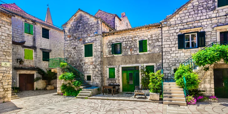 Dovolenka na Brači: 4-7 nocí, letovisko Bol, apartmány 300 m od pláže