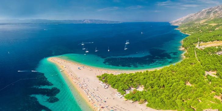 Dovolenka na Brači: 4-7 nocí, letovisko Bol, apartmány 300 m od pláže