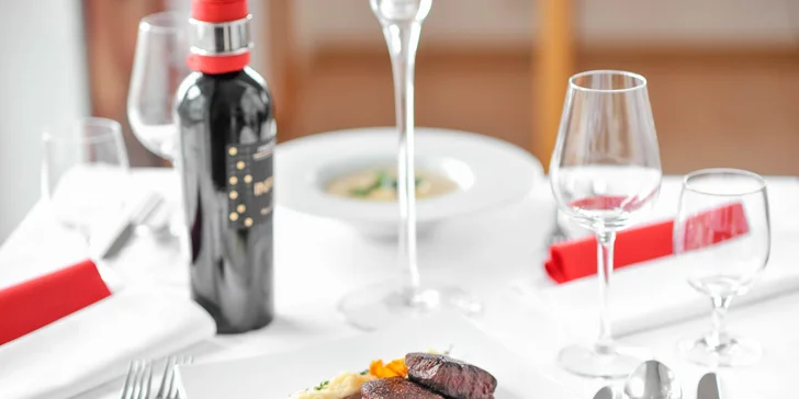 4-chodové kulinárske menu pre 2 osoby