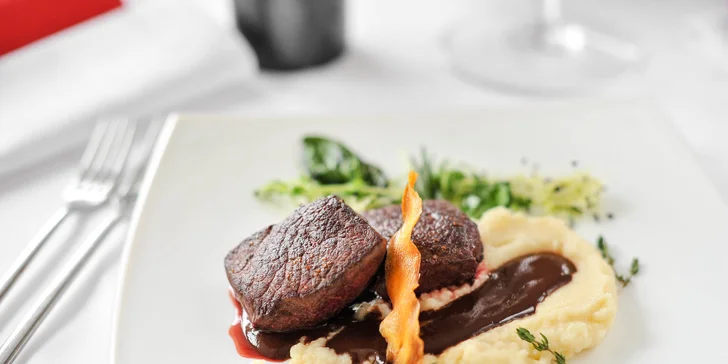 4-chodové kulinárske menu pre 2 osoby