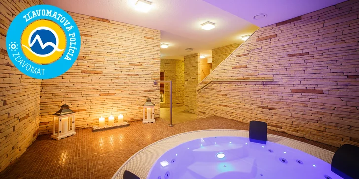 Wellness a večera pod Martinskými hoľami v penzióne Ferrata***