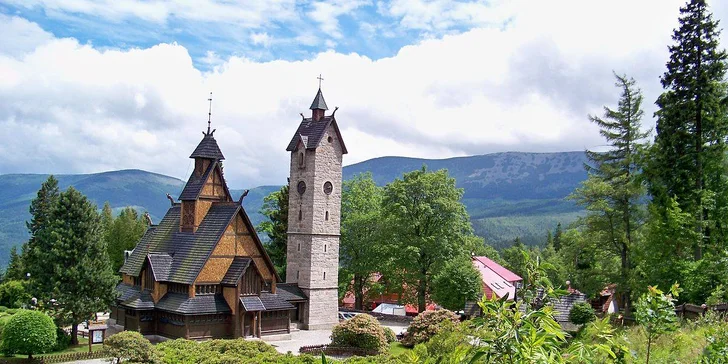 Priam nebeský relax s neobmedzeným wellness pod najvyššími vrcholkami Krkonôš