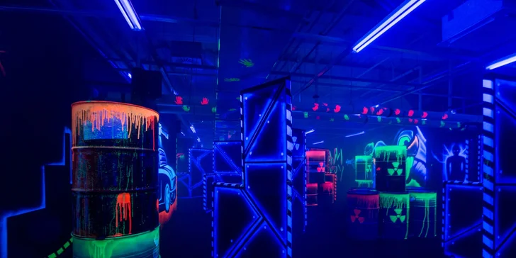 Adrenalínová Laser Game v Steam Factory