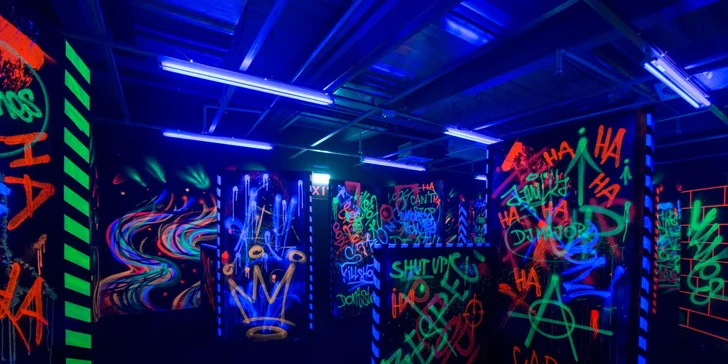 Adrenalínová Laser Game v Steam Factory