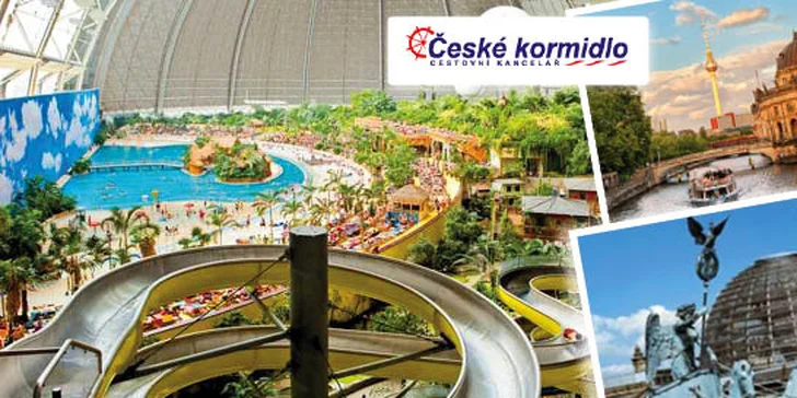 Zájazd do Berlína a do aquaparku Tropical Islands