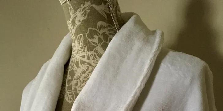 Vstup do Oriental Luxury Spa a kvalitný župan
