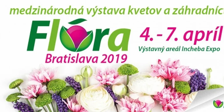 40. ročník medzinárodného veľtrhu kvetín a záhradníctva FLÓRA BRATISLAVA