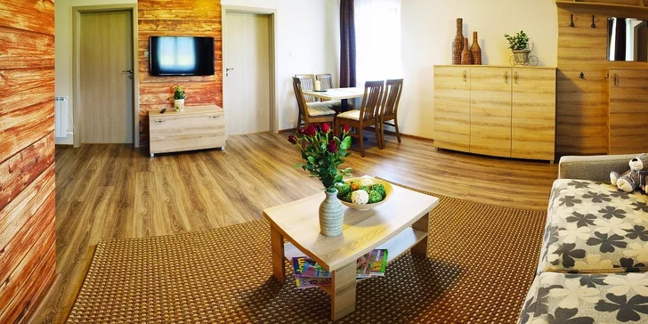Pobyt v moderných apartmánoch Hilson v Jasnej pre páry aj rodiny so vstupom do wellness a zľavami na lyžovanie aj aquaparky