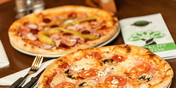 Pizza podľa vlastného výberu - 16 druhov