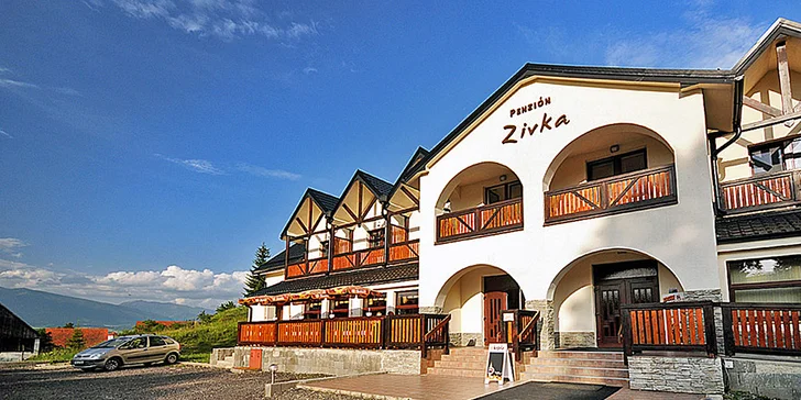 Wellness dovolenka na Liptove v rodinnom penzióne Zivka