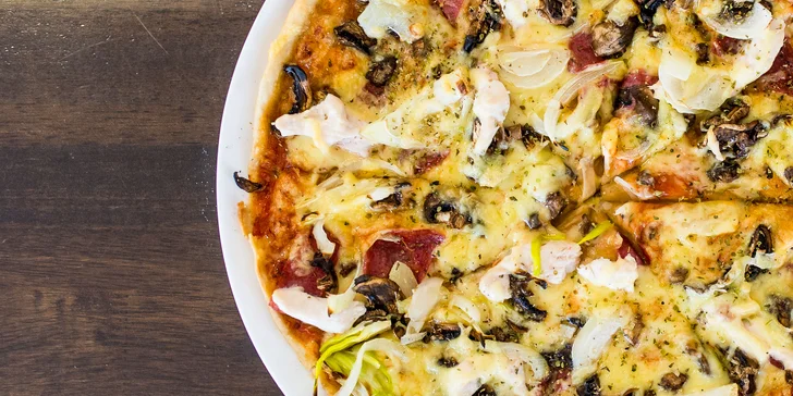 Chrumkavá pizza v Pizzerii Allegro
