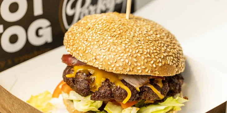 Hot dogy, bagety, wrapy či burger v Parky's Hot Dog