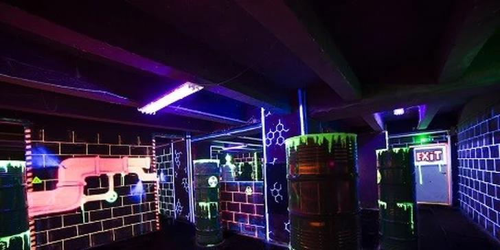 Akčná LASER GAME v Laser Arena
